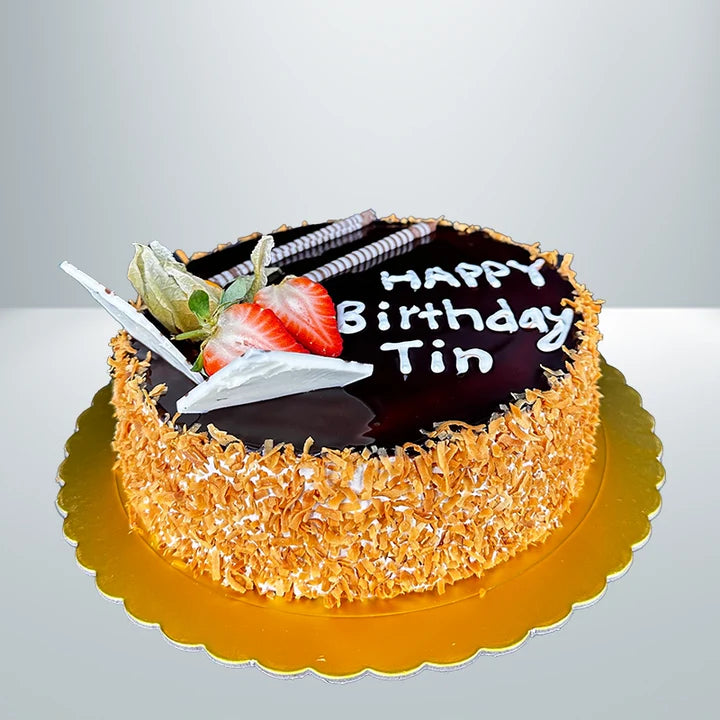 ButterScotch B'Day Cake