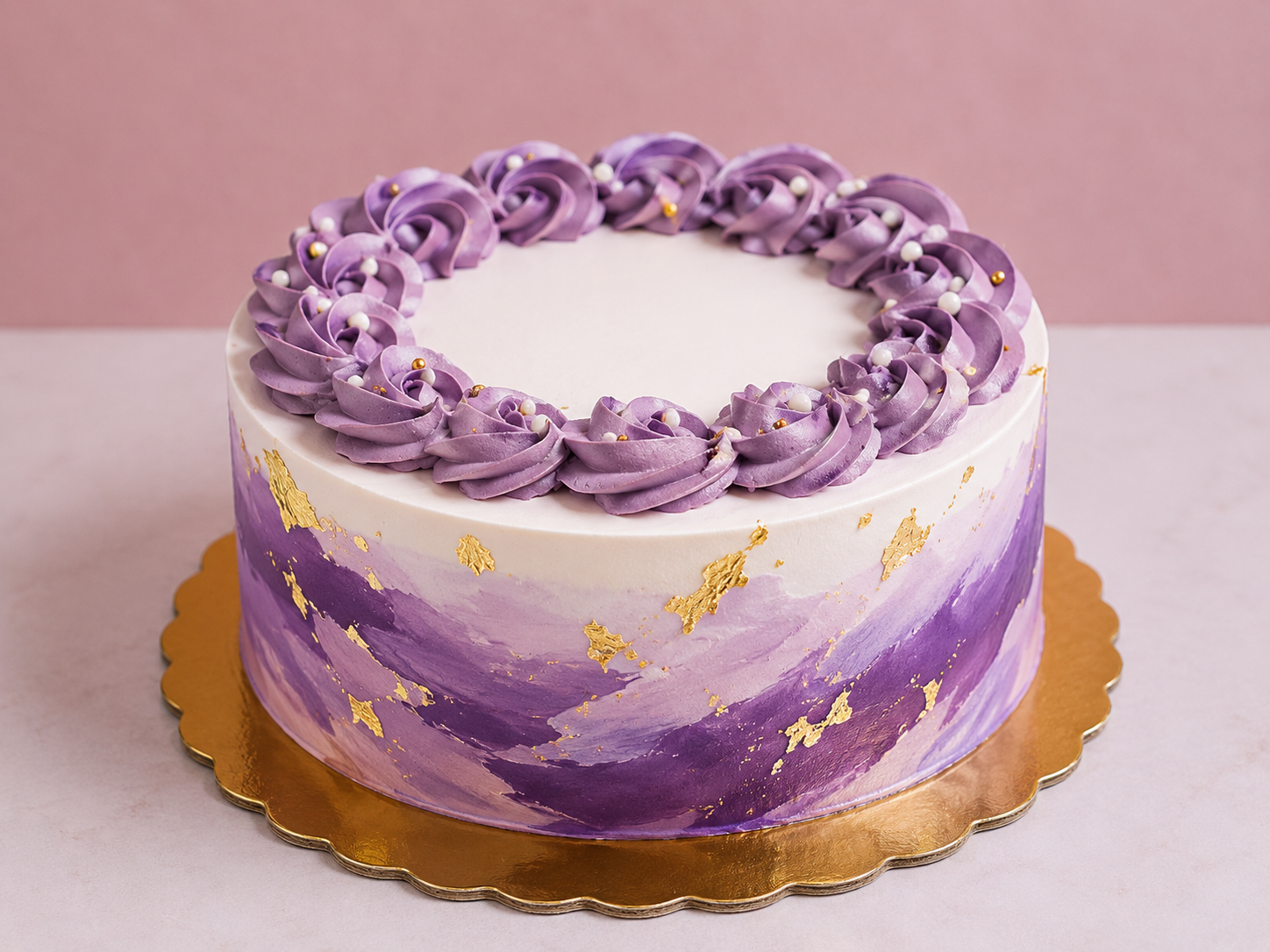 Purple Beauty Cake