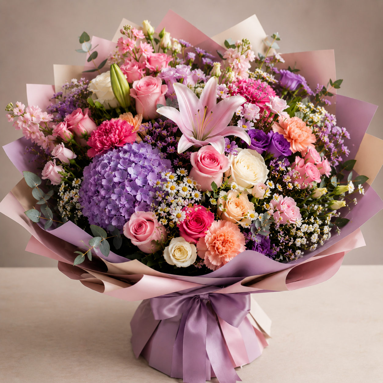 Mix Flowers Harmony Bouquet